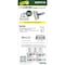 Dottie WallDriller Screw Anchor, 1-3/4" L, Reinforced Nylon & Acetal WDPK10 - alternate 2